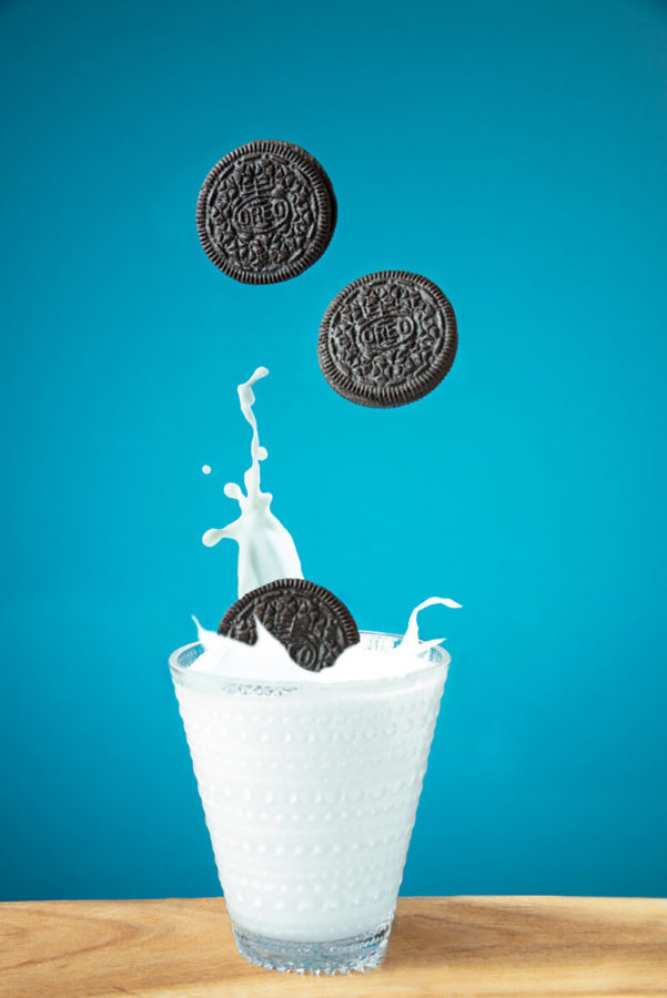 Cookie Splash into milk by Joe Cosentino, Utica, New York, Visual Media Strategy