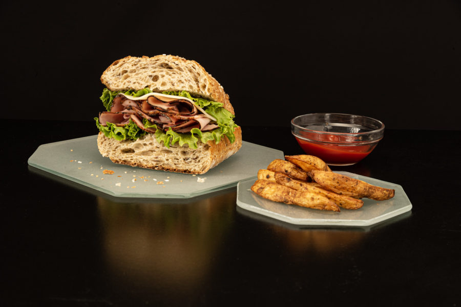 Food Photography Sandwich and Fries by Joe Cosentino, Utica New York, Visual Media Strategy