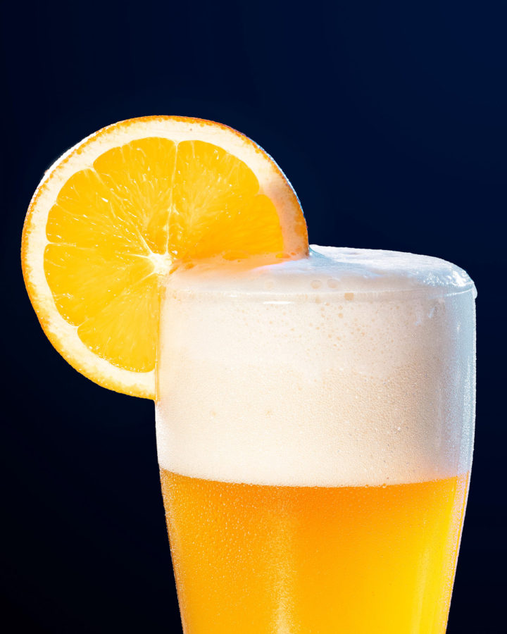 Beer with Orange Garnish Mordechai Klein Visual Media Strategy