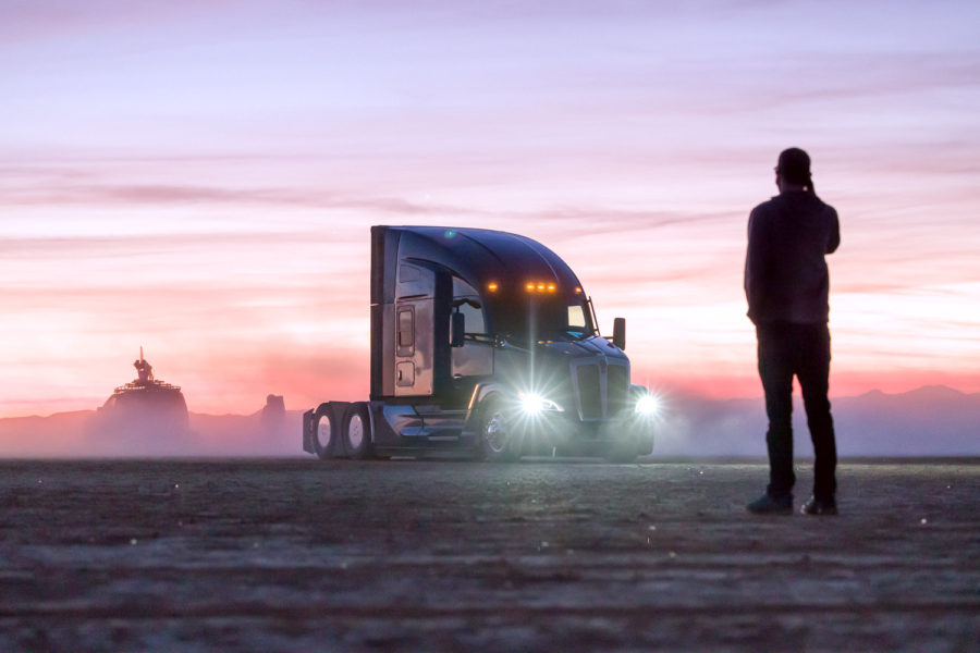 Automotive Truck Sunset at Playa Documentary Photographer Stefanie Spencer Visual Media Strategy