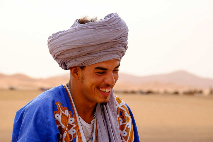 Sivani Boxall, Germany, Laughing Berber Man Sahara Desert