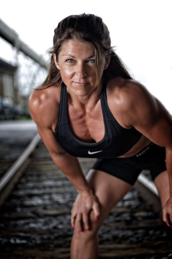 Female bodybuilder portrait Montreal lifestyle photographer Melvyn Kouri Montreal Visual Media Strategy
