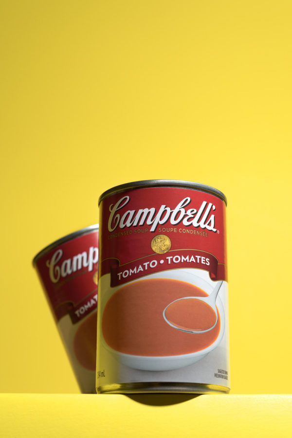 Campbell's soup Montreal product photographer Melvyn Kouri Montreal Visual Media Strategy