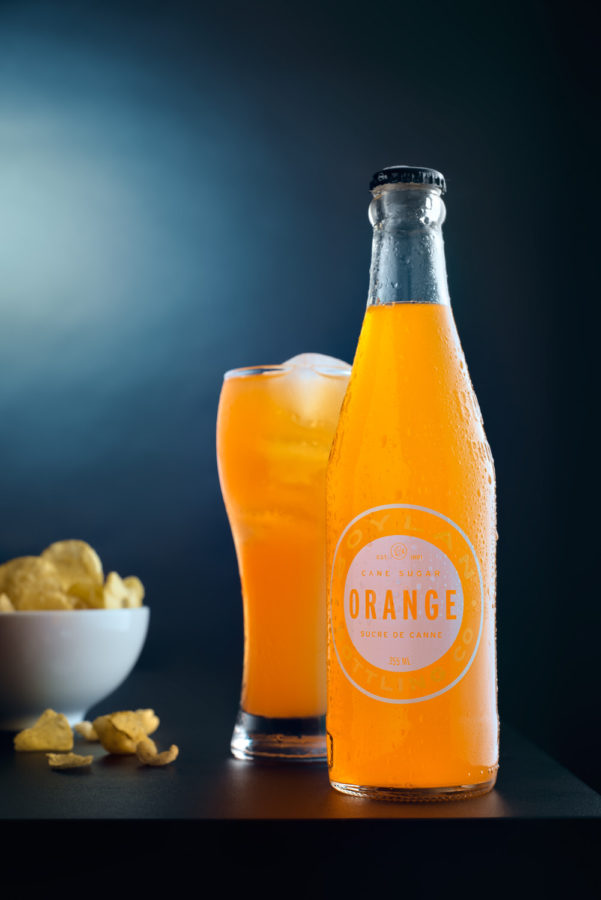 Orange Soda Montreal food & beverage photographer Melvyn Kouri Montreal Visual Media Strategy