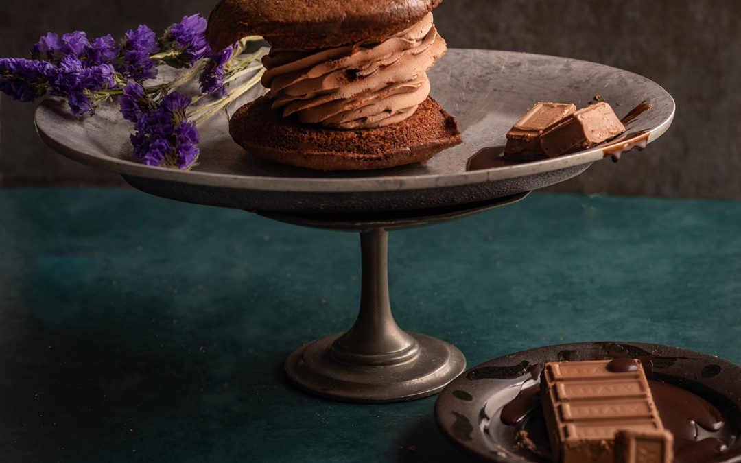 Julie L'Heureux shooting Whoopie Pies in Boston