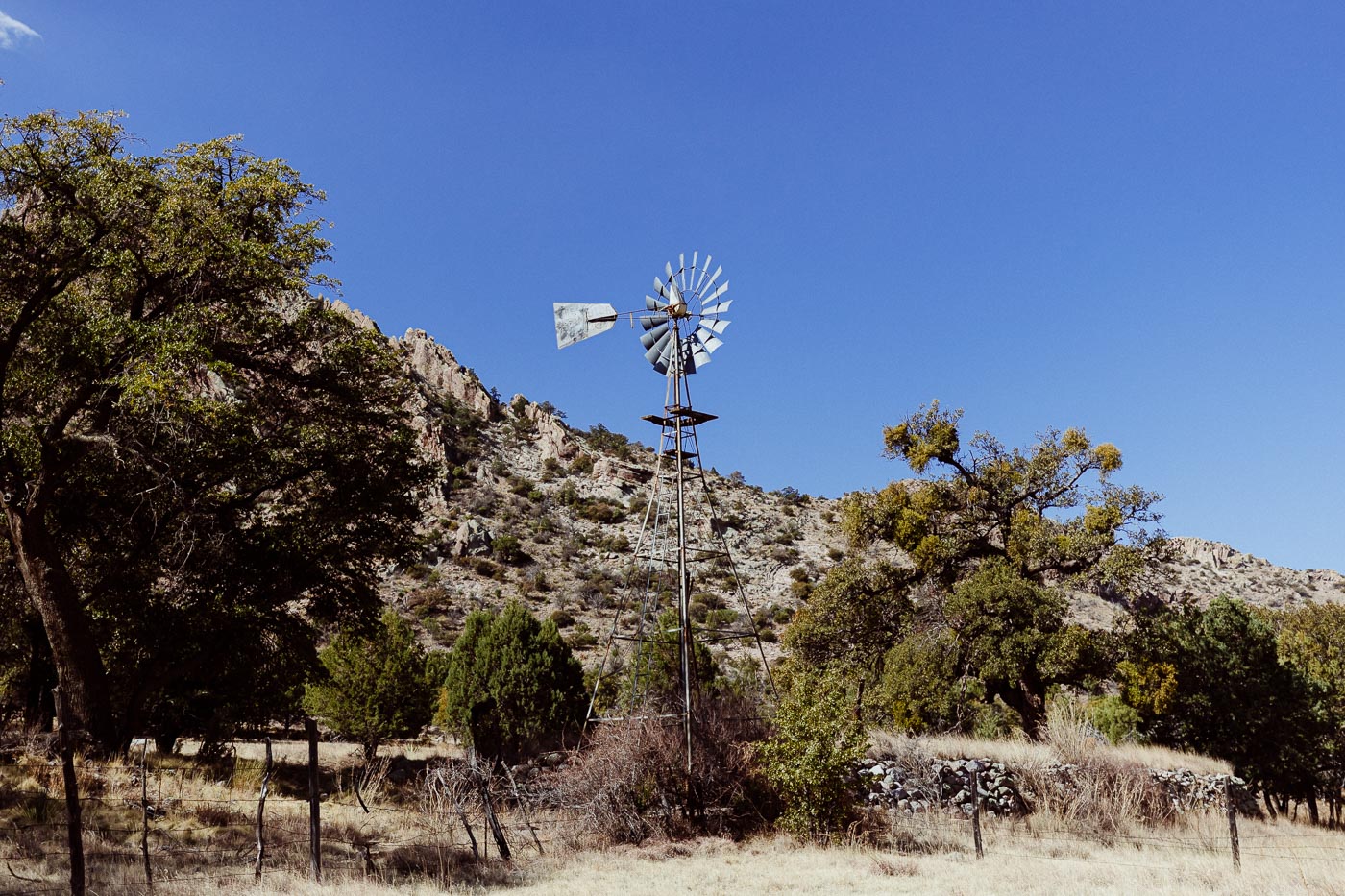 Stefanie Spencer in the Chiricahua Mountains of Arizona for Visual Media Solutions