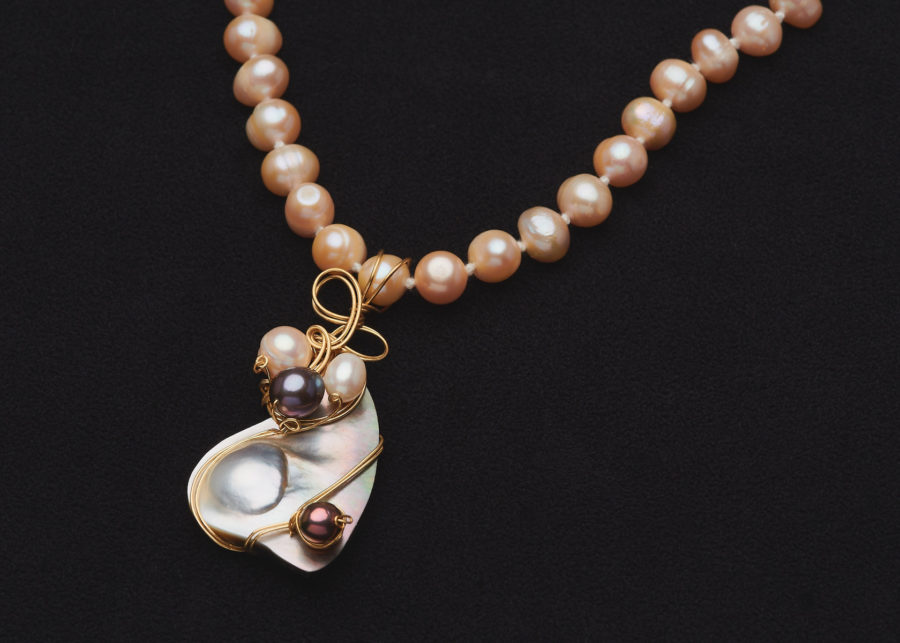 Pearl Necklace with Pendant Copyright Bret Doss Visual Media Strategy